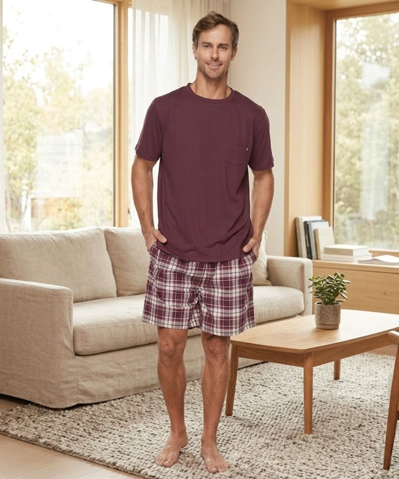 PIJAMA ALGODON PREMIUM HOMBRE | SUAVIDAD QUE TRANSFORMA - 9