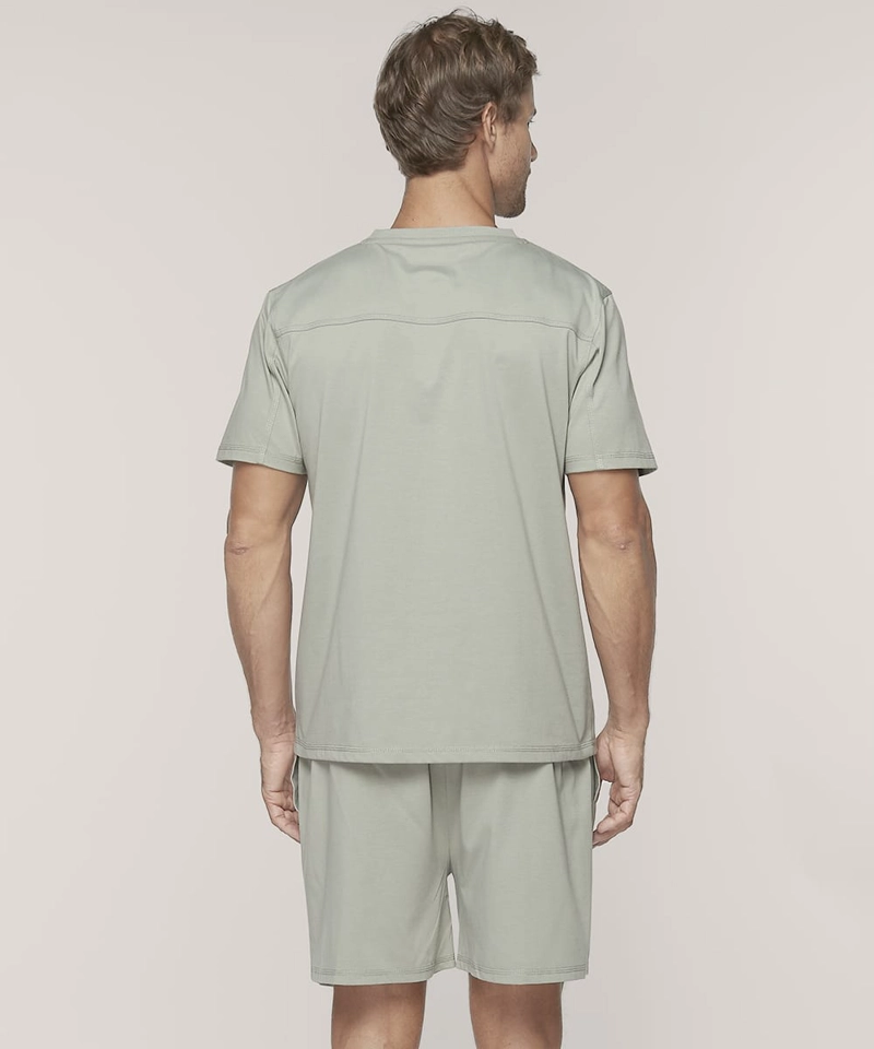 PIJAMA COTTON UNICOLOR HOMBRE | CONFORT Y LIBERTAD - 2