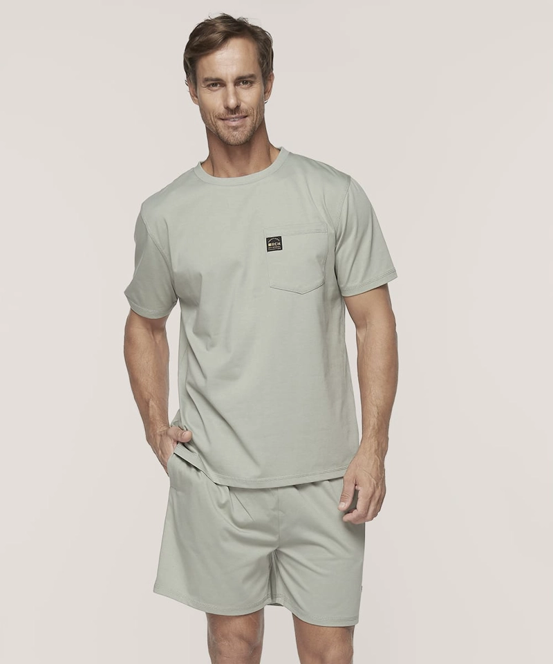 PIJAMA COTTON UNICOLOR HOMBRE | CONFORT Y LIBERTAD - 3