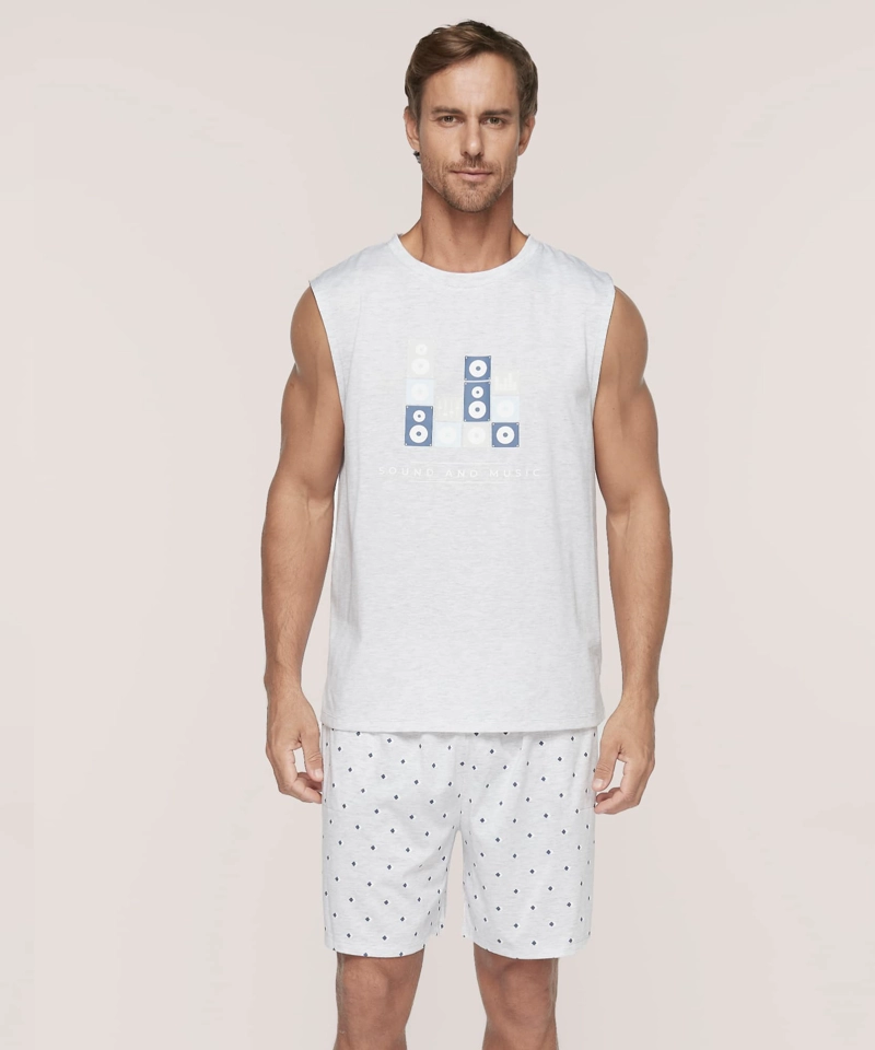 PIJAMA COTTON HOMBRE | CONFORT Y FRESCURA - 1