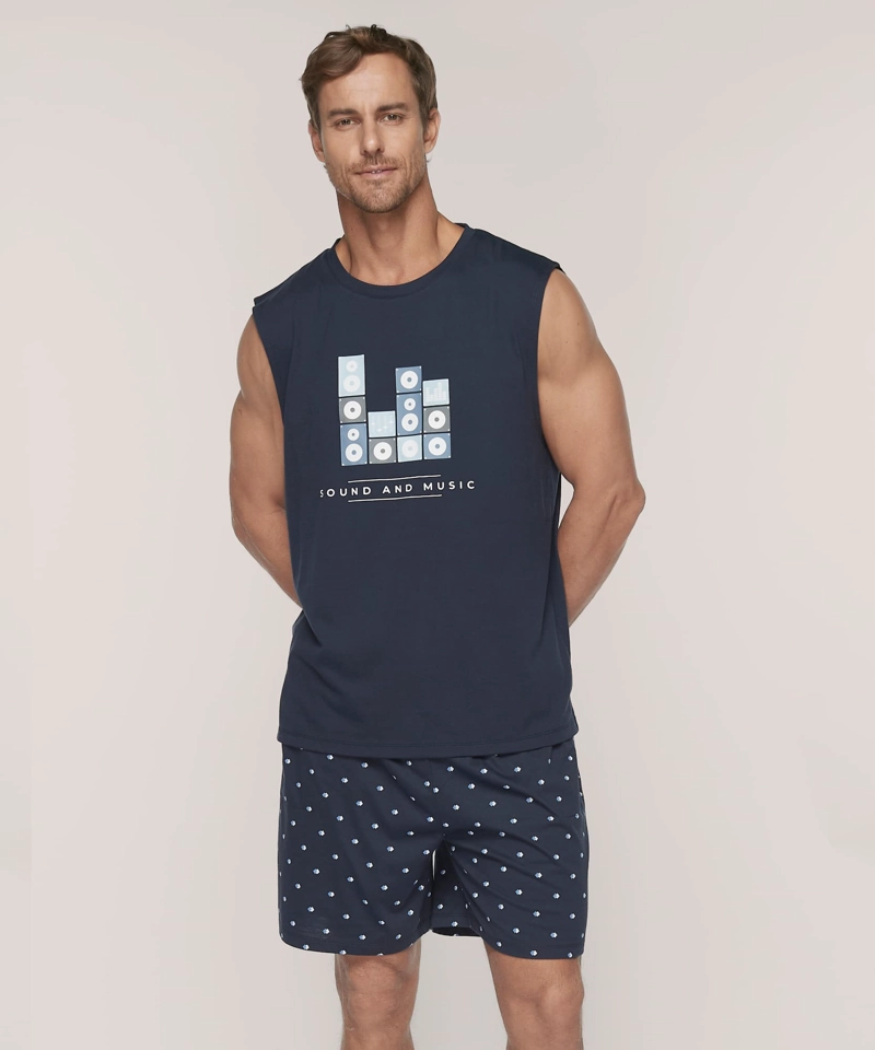 PIJAMA COTTON HOMBRE | CONFORT Y FRESCURA - 1
