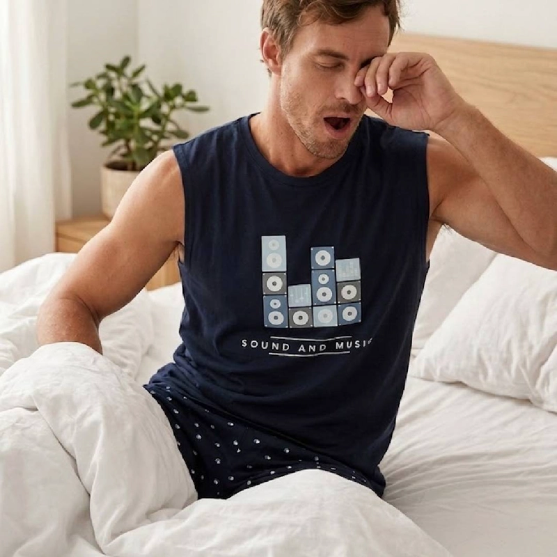 PIJAMA COTTON HOMBRE | CONFORT Y FRESCURA - 5