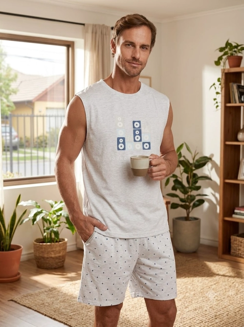 PIJAMA COTTON HOMBRE | CONFORT Y FRESCURA - 8