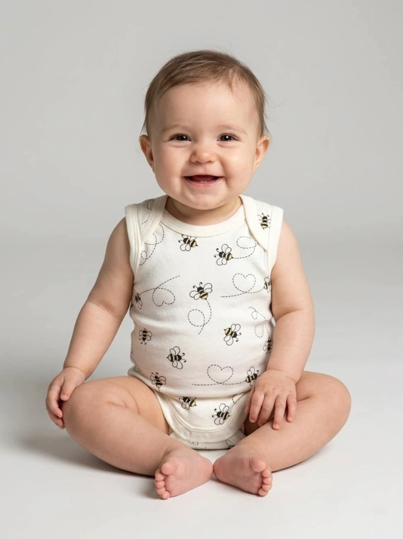 BODY ALGODON BEBE  LADY GENNY - 2