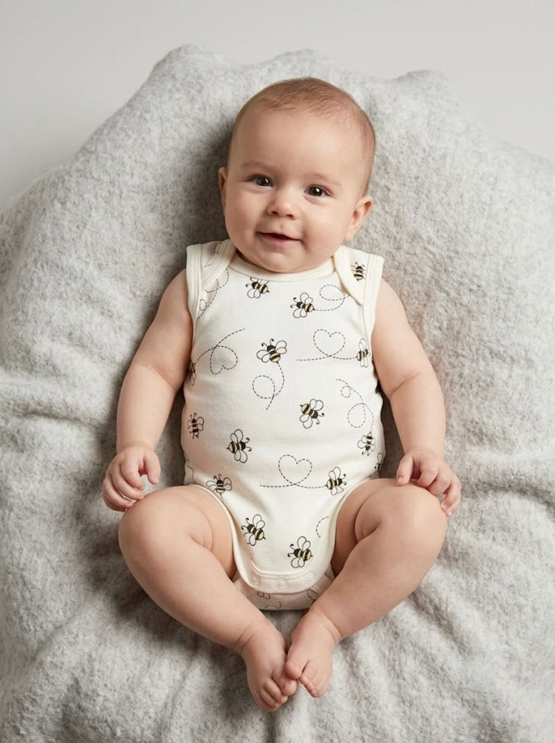 BODY ALGODON BEBE  LADY GENNY - 3