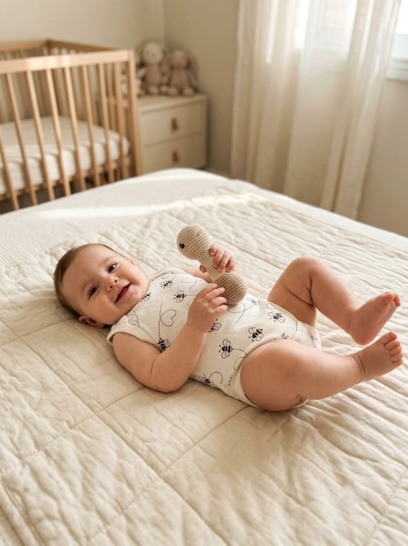 BODY ALGODON BEBE  LADY GENNY - 6