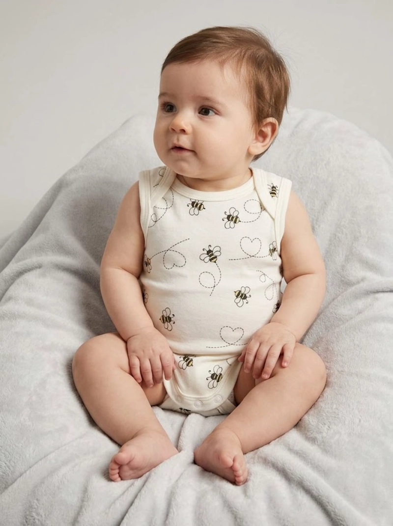 BODY ALGODON BEBE  LADY GENNY - 8