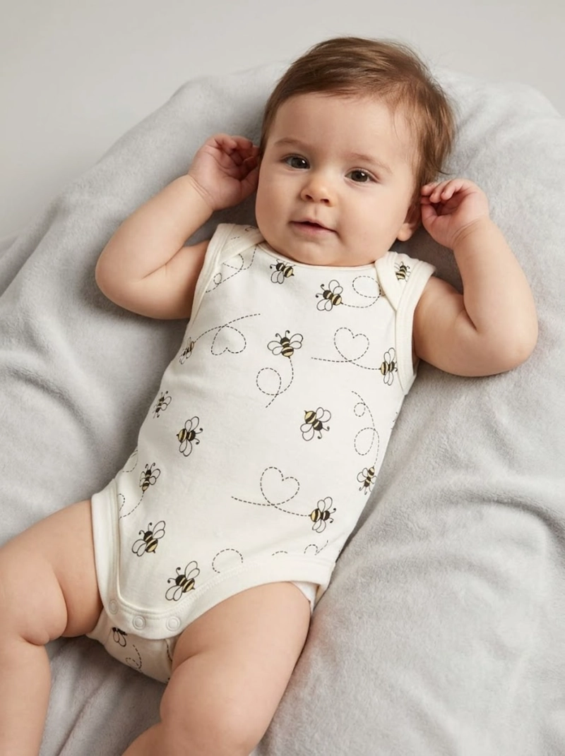 BODY ALGODON BEBE  LADY GENNY - 9