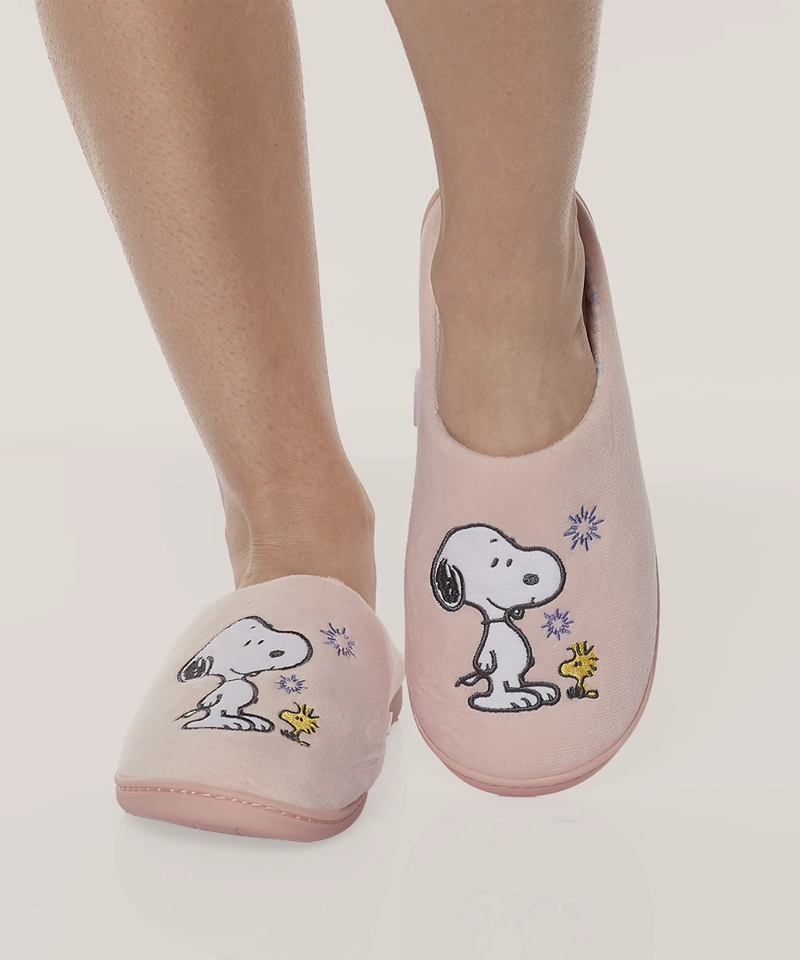 PANTUFLAS SNOOPY MUJER | SUAVIDAD Y ALEGRIA PARA TU HOGAR - 1
