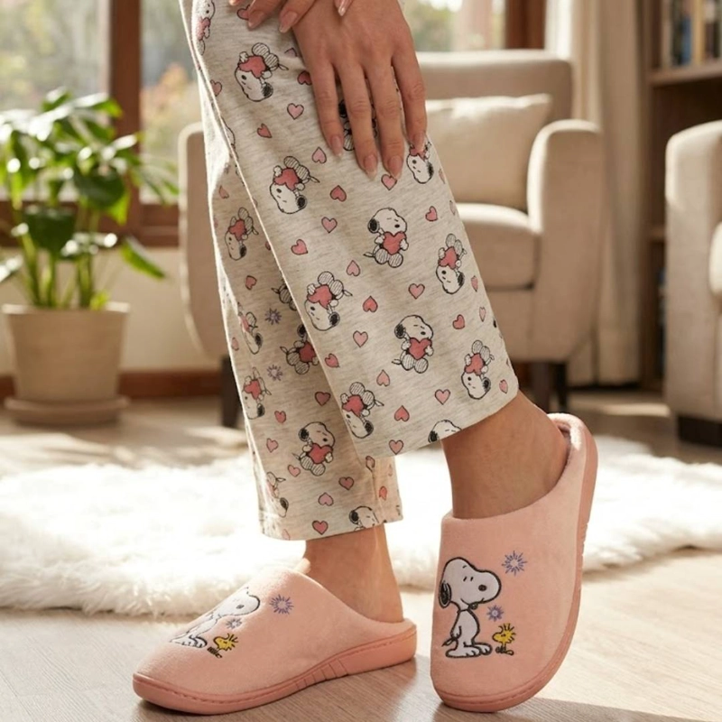 PANTUFLAS SNOOPY MUJER | SUAVIDAD Y ALEGRIA PARA TU HOGAR - 7