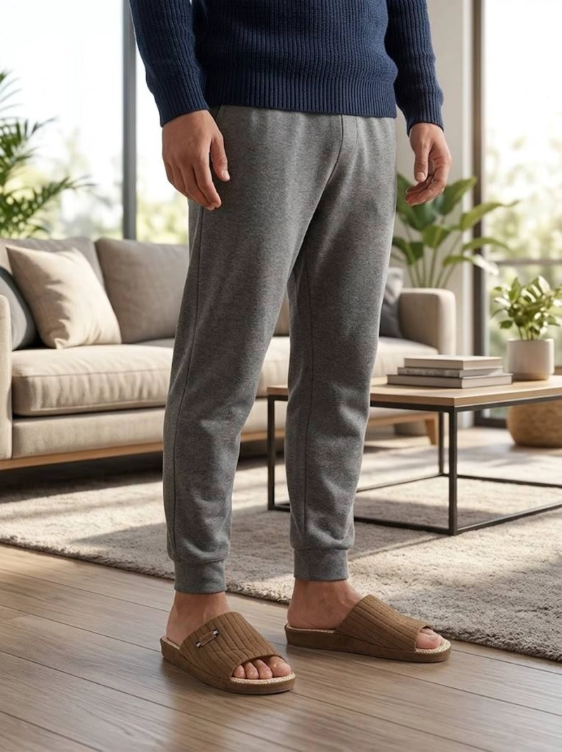 PANTUFLAS HOMBRE ABIERTAS | COMODIDAD PERFECTA EN CASA - 4