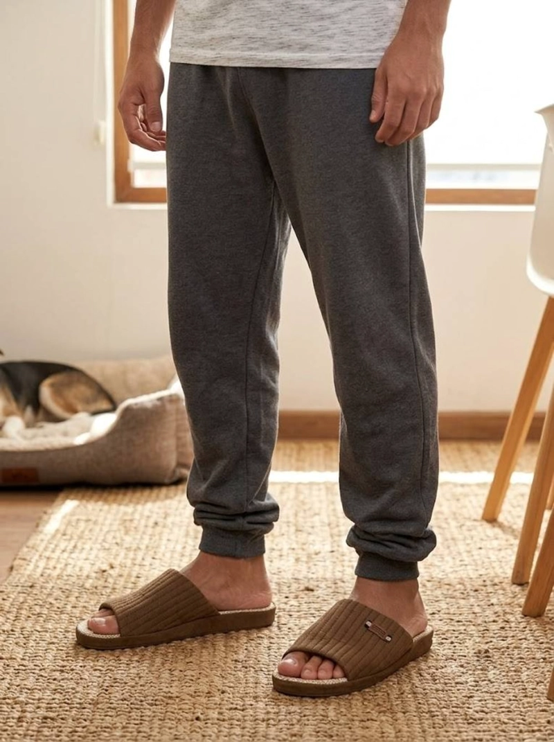 PANTUFLAS HOMBRE ABIERTAS | COMODIDAD PERFECTA EN CASA - 7