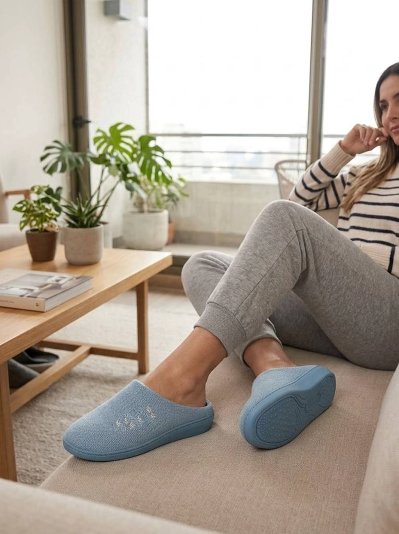 PANTUFLAS MUJER COMODAS | RELAJO Y CALIDEZ EN CADA PASO - 6