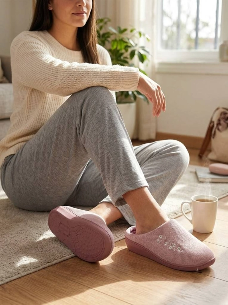 PANTUFLAS MUJER COMODAS | RELAJO Y CALIDEZ EN CADA PASO - 6