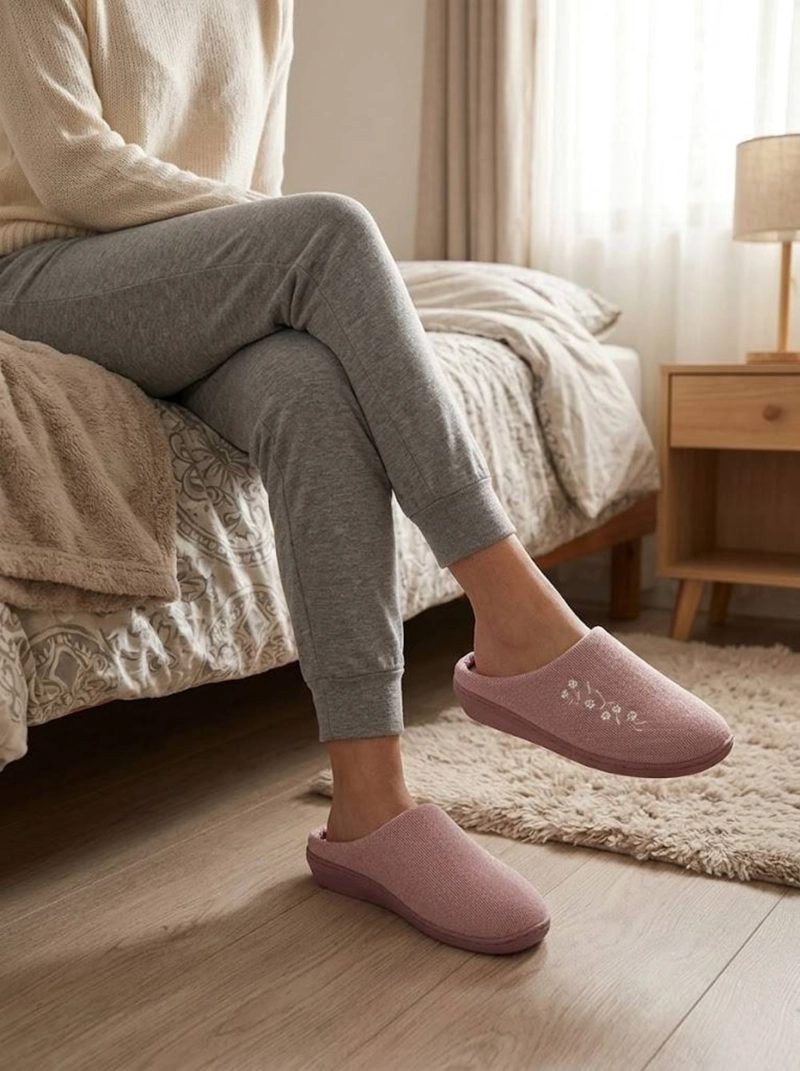 PANTUFLAS MUJER COMODAS | RELAJO Y CALIDEZ EN CADA PASO - 9