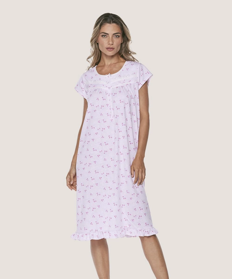 CAMISA DE DORMIR ESTAMPADA | FRESCURA Y ESTILO MEDITERRANEO - 2