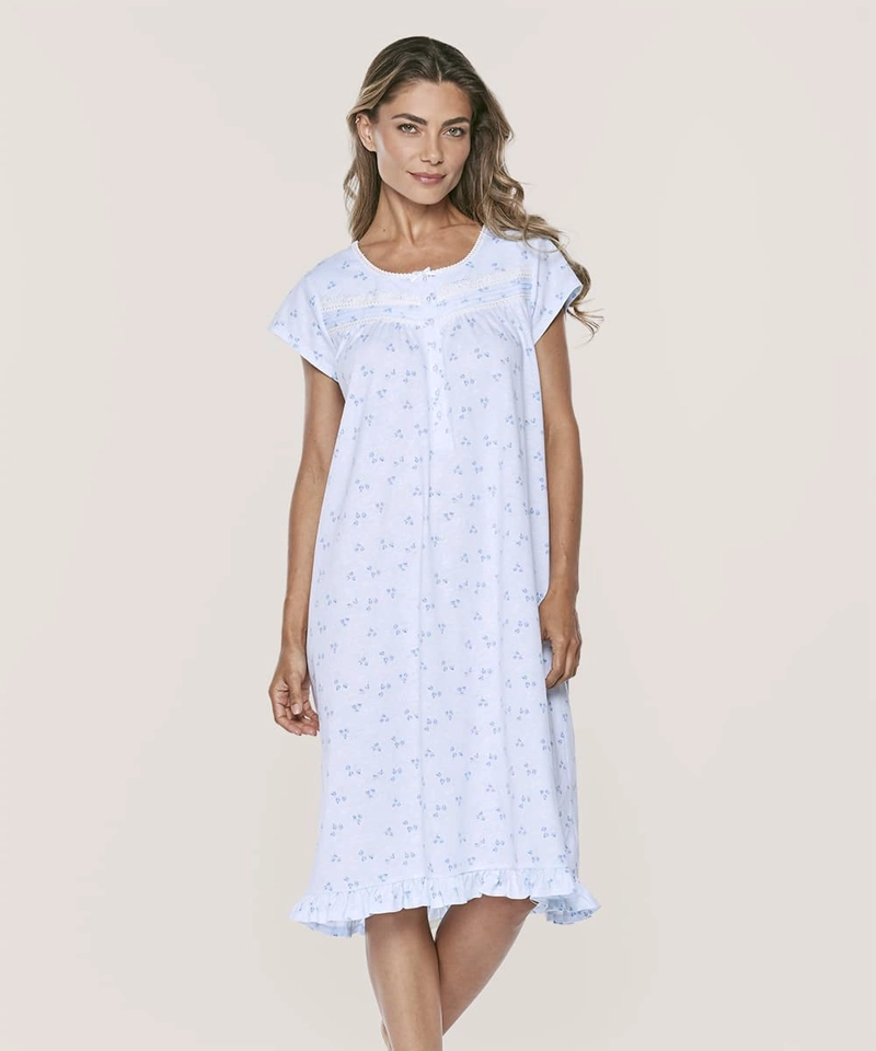 CAMISA DE DORMIR ESTAMPADA | FRESCURA Y ESTILO MEDITERRANEO - 2