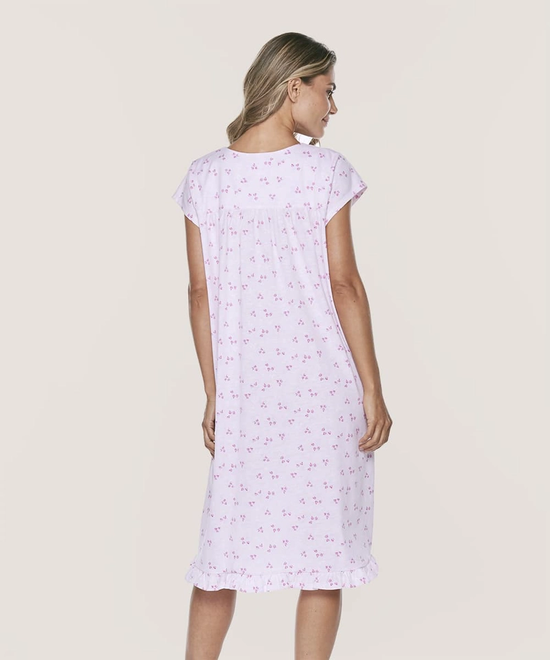 CAMISA DE DORMIR ESTAMPADA | FRESCURA Y ESTILO MEDITERRANEO - 3