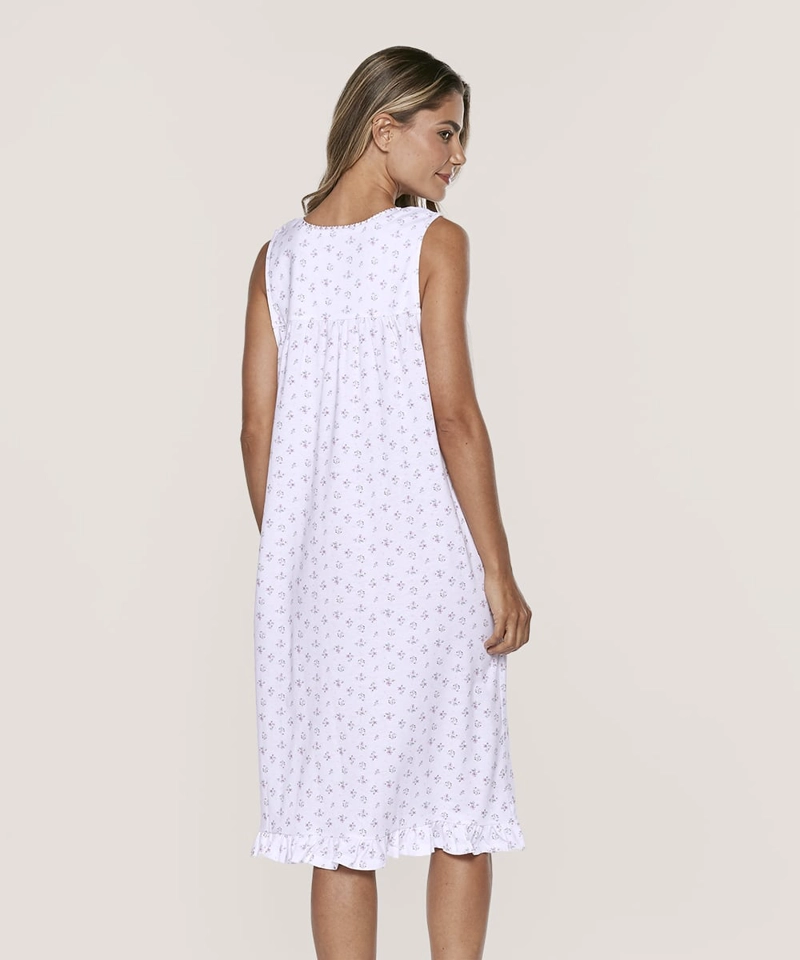 CAMISA DE DORMIR ESTAMPADA | FRESCURA Y CONFORT NATURAL - 4