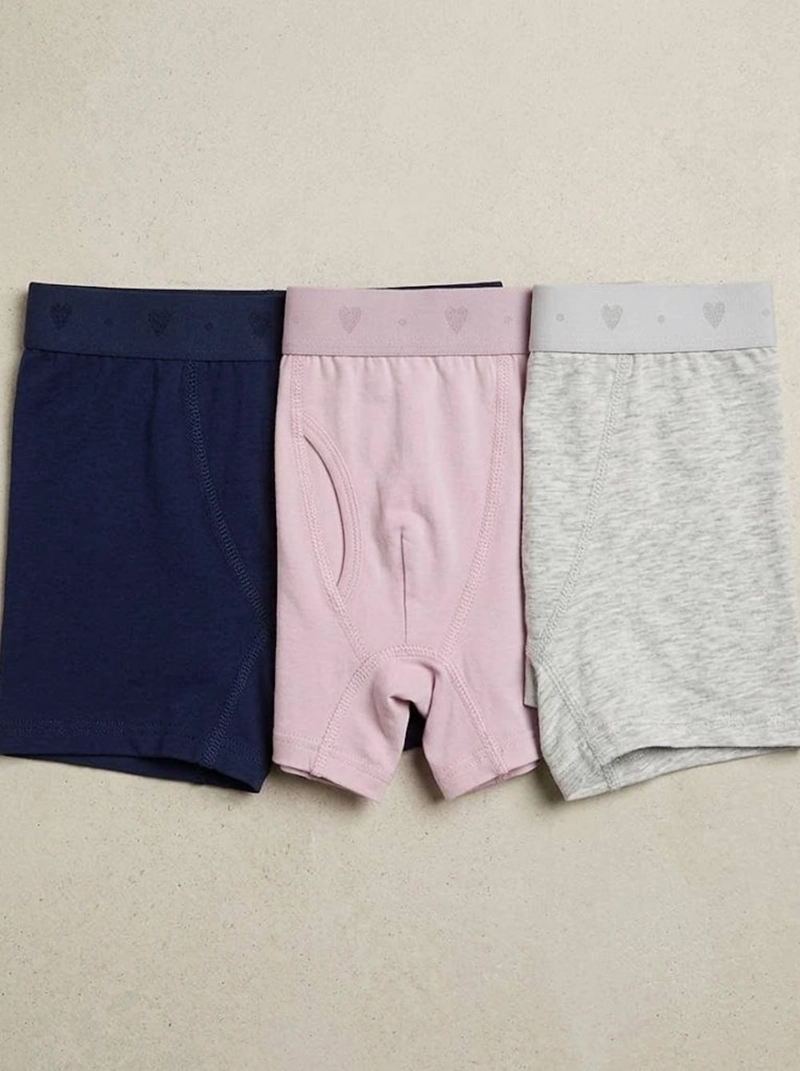 TRIPACK BOXER NIÑA COTTON SPANDEX ALGODON LADY GENNY - 6