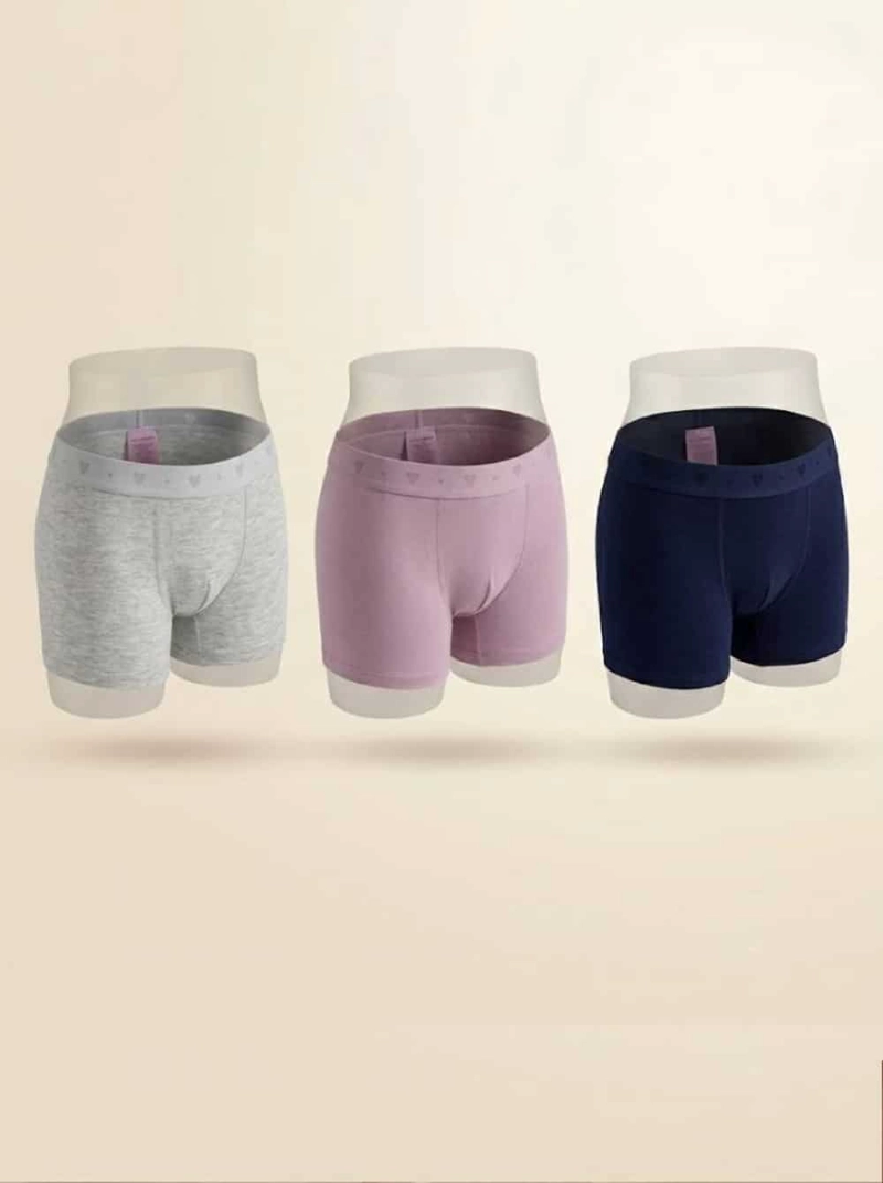 TRIPACK BOXER NIÑA COTTON SPANDEX | COMODIDAD - 9