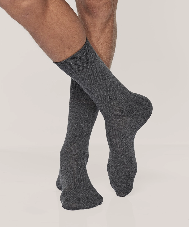 CALCETIN ALGODON LARGO AMERICANO | CONFORT DIARIO MASCULINO - 1