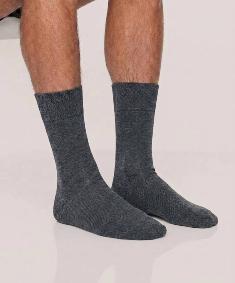 CALCETIN ALGODON LARGO AMERICANO | CONFORT DIARIO MASCULINO - 3