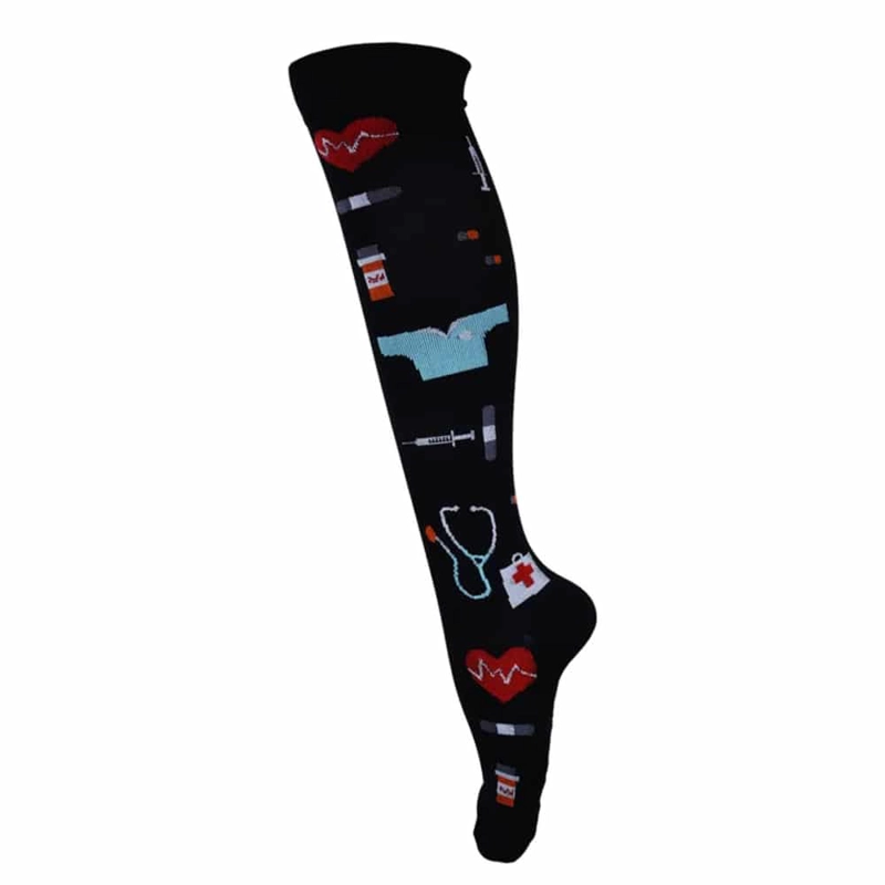 BUCANERAS DE COMPRESION NYLON ENFERMERIA MUJER TORNASOL - 3