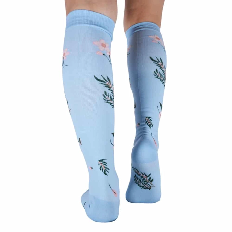 BUCANERAS COMPRESION NYLON FLORES ROSADAS MUJER TORNASOL - 2