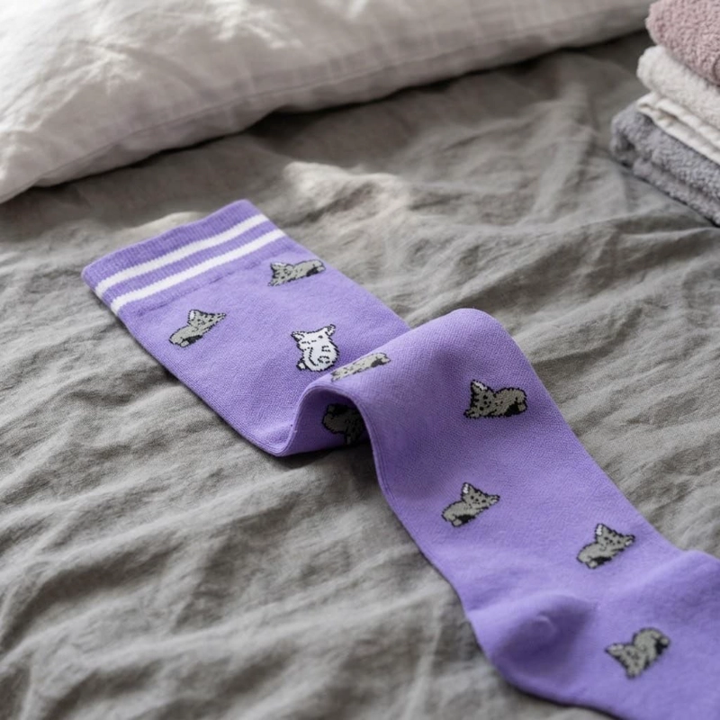 BUCANERAS DE COMPRESION NYLON GATITOS MUJER TORNASOL - 9