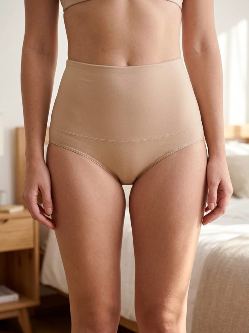 CALZON CONTROL ABDOMEN TIRO ALTO ALGODON MUJER LADY GENNY - 7