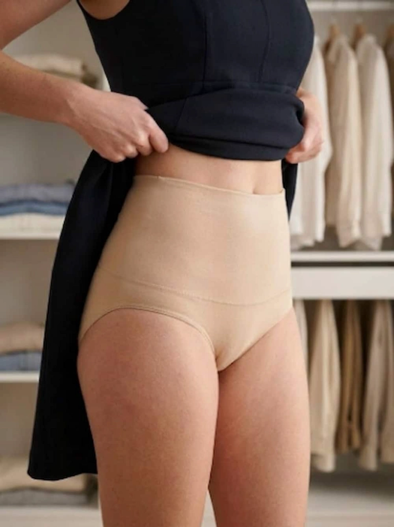 CALZON CONTROL ABDOMEN TIRO ALTO ALGODON MUJER LADY GENNY - 9