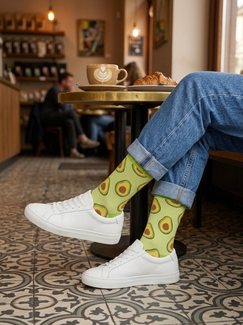 CALCETINES SOQUETE ALGODON PALTAS UNISEX ADULTO - 6