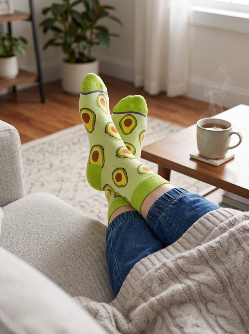 CALCETINES SOQUETE ALGODON PALTAS UNISEX ADULTO - 7