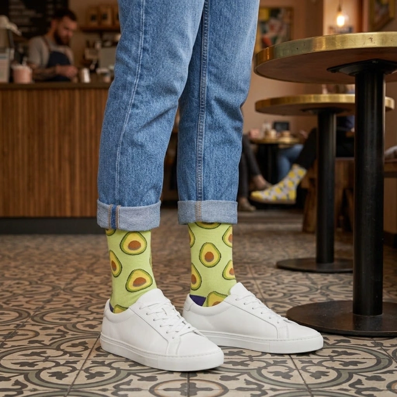 CALCETINES SOQUETE ALGODON PALTAS UNISEX ADULTO - 9