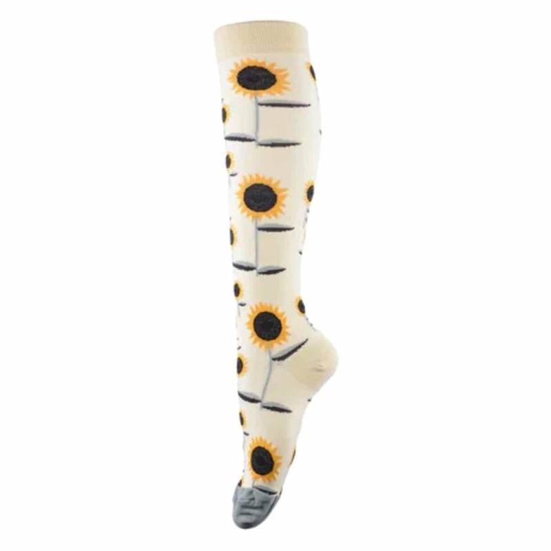 BUCANERAS COMPRESION LEVE 15-20 MMHG GIRASOL NYLON MUJER - 3