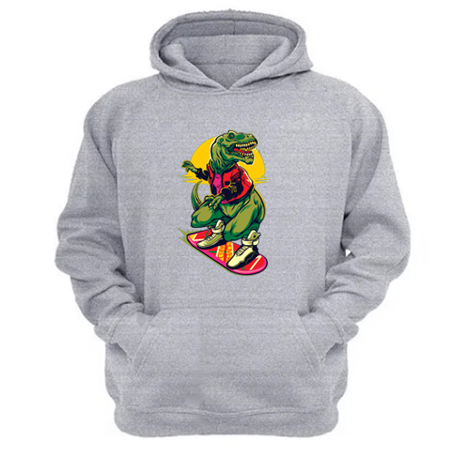 POLERON CANGURO DINOSAURIO SKATE - 1