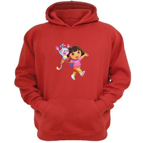POLERON CANGURO DORA DIBUJOS ANIMADOS - 1