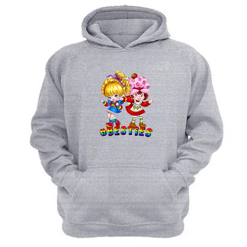 POLERON CANGURO FRUTILLITA Y RAINBOWN BRITE - 1