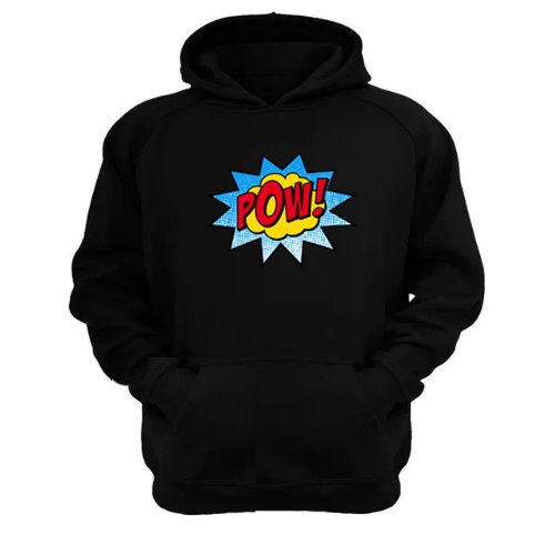 POLERON CANGURO LOGO POW - 1