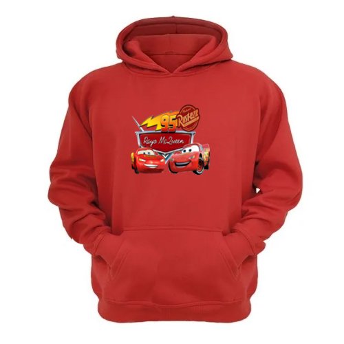 POLERÓN ALGODÓN NIÑO ESTILO DECORARTE CANGURO AUTOS DIBUJOS ANIMADOS - 1