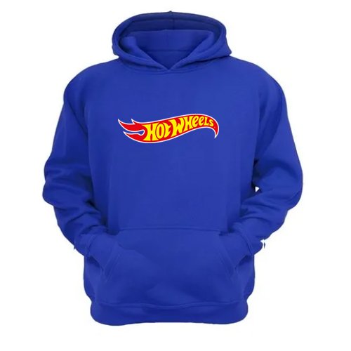 POLERÓN ALGODÓN NIÑO ESTILO DECORARTE CANGURO HOT WHEELS - 1