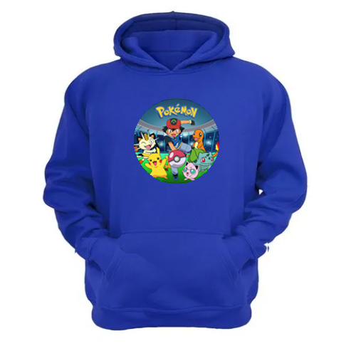 POLERÓN ALGODÓN NIÑO ESTILO DECORARTE CANGURO POKEMON - 1