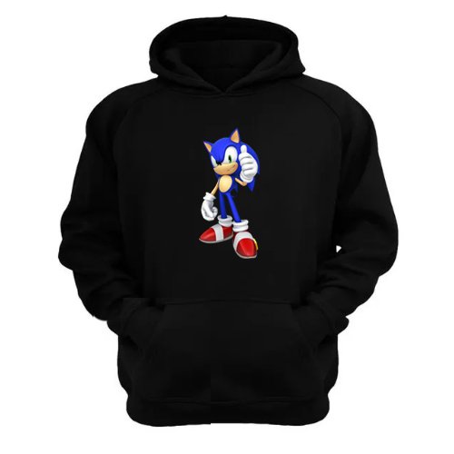 POLERÓN ALGODÓN NIÑO ESTILO DECORARTE CANGURO SONIC - 1