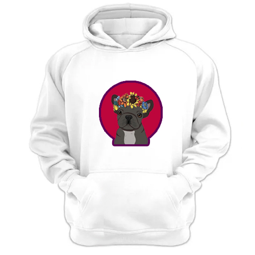 POLERON CANGURO PUG CORONA - 1