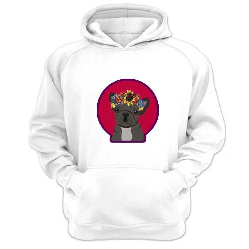 POLERON CANGURO PUG CORONA - 1