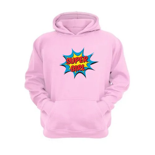 POLERON CANGURO SUPER GIRL - 1