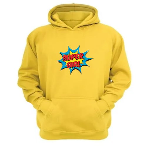 POLERON CANGURO SUPER GIRL - 1