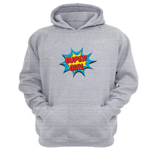 POLERON CANGURO SUPER GIRL - 1