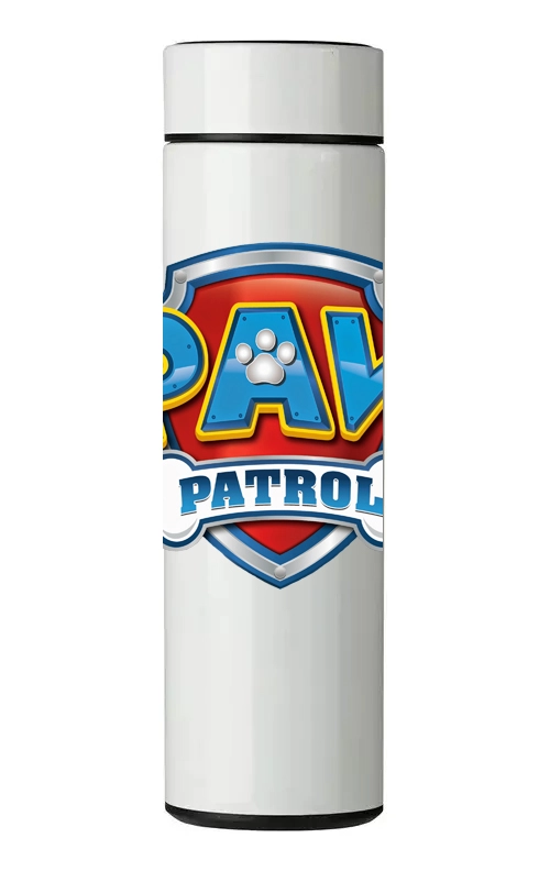 TERMO DIGITAL CON TERMOMETRO - PAW PATROL - 450 ML - 1